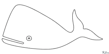 whale Printable Coloring Nplooj Ntawv